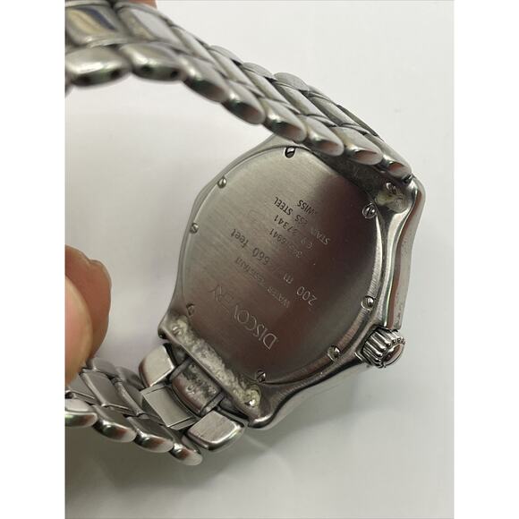 Ebel Discovery Men's Watch Stainless Steel White Dial Swiss Quartz ref. 9187341 - Picture 9 of 10